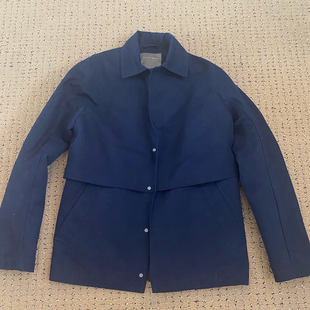 Zara navy jacket